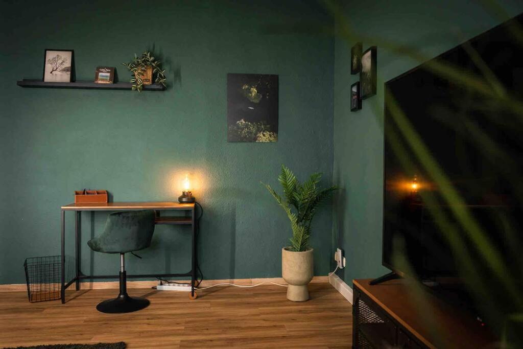Ferienwohnung Bali Style Mit High Speed Wlan Und Gratis Parkplatz Gera Extérieur photo